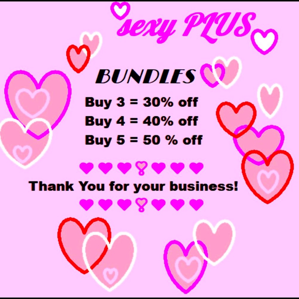 🥰Sexy Plus size 🛍🛍❣️BUNDLES💕🛍🛍